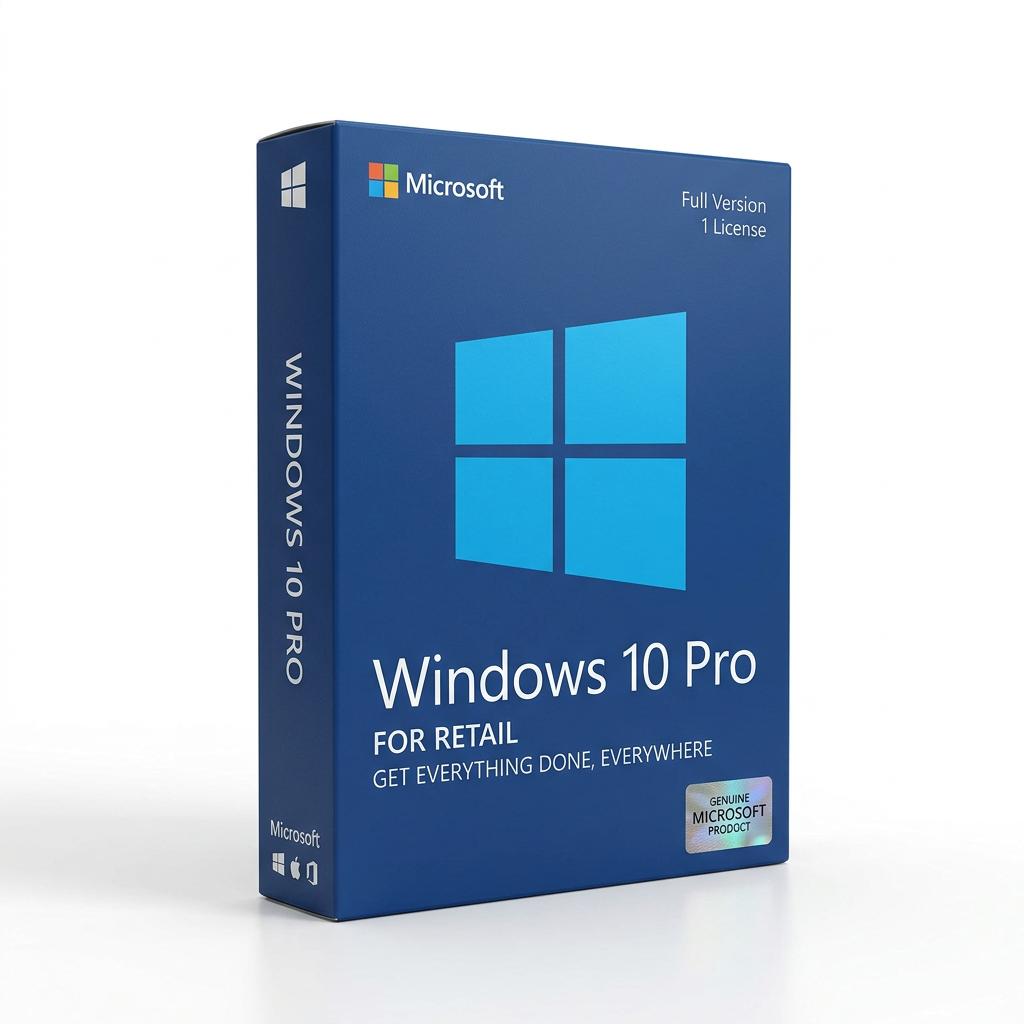 Windows 10 Pro digital licens produktbox