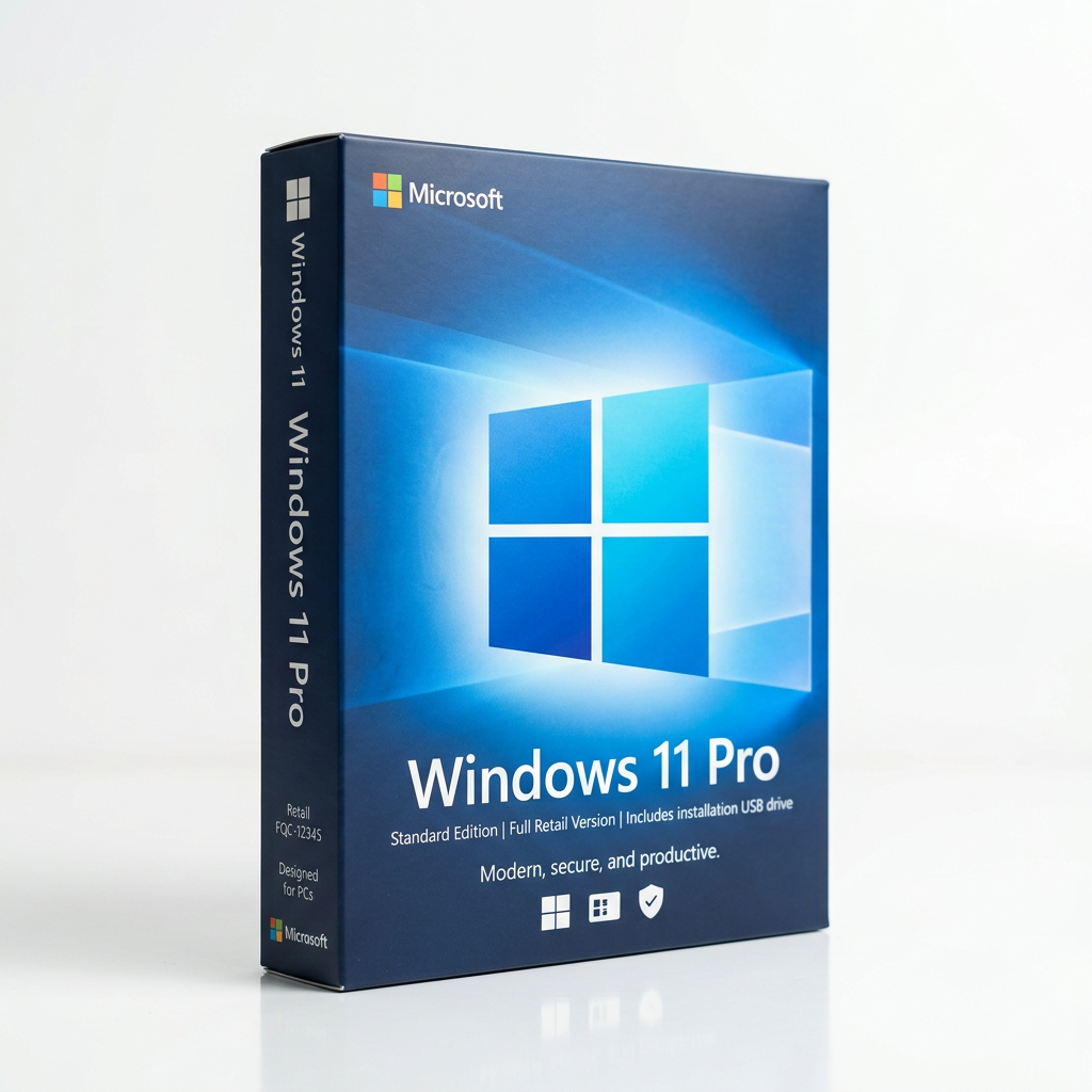 Windows 11 Pro digital licens produktbox
